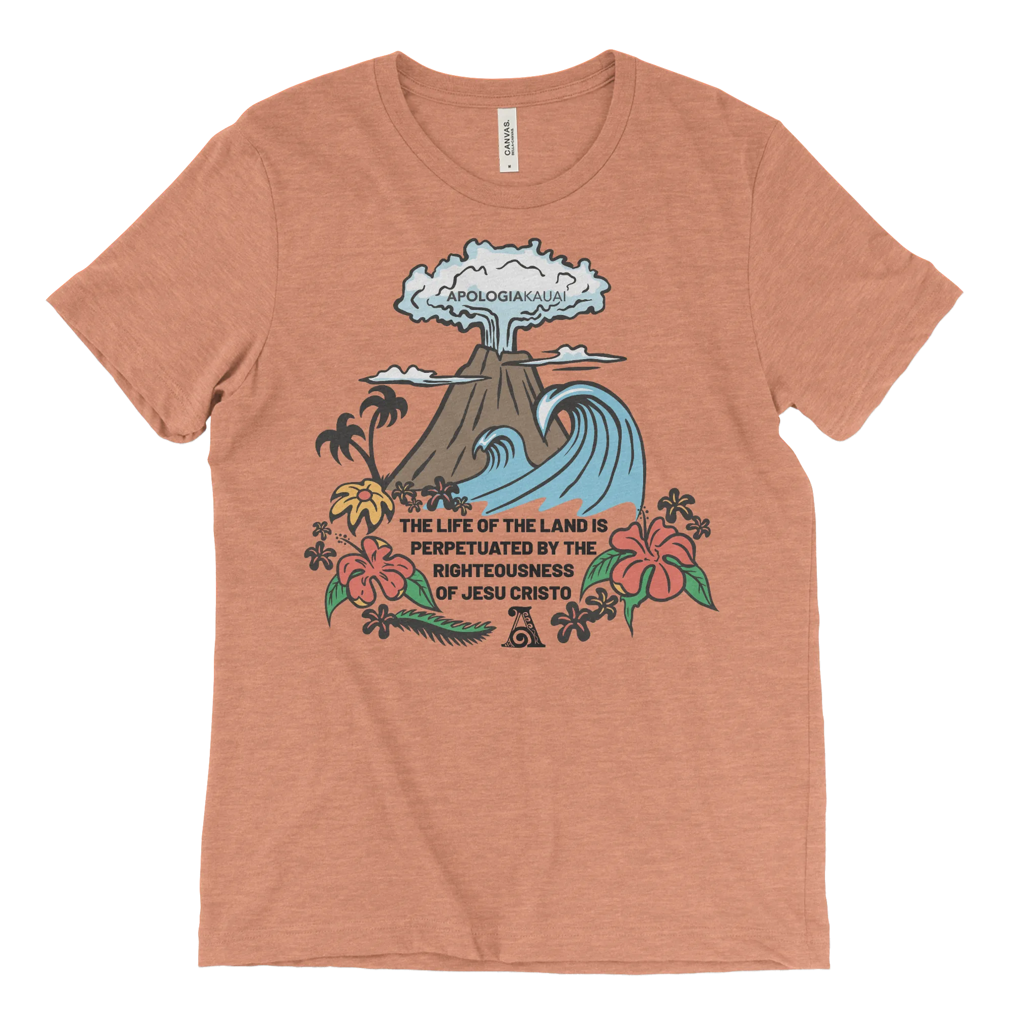 Kauai Volcano T-Shirt with Stunning Design