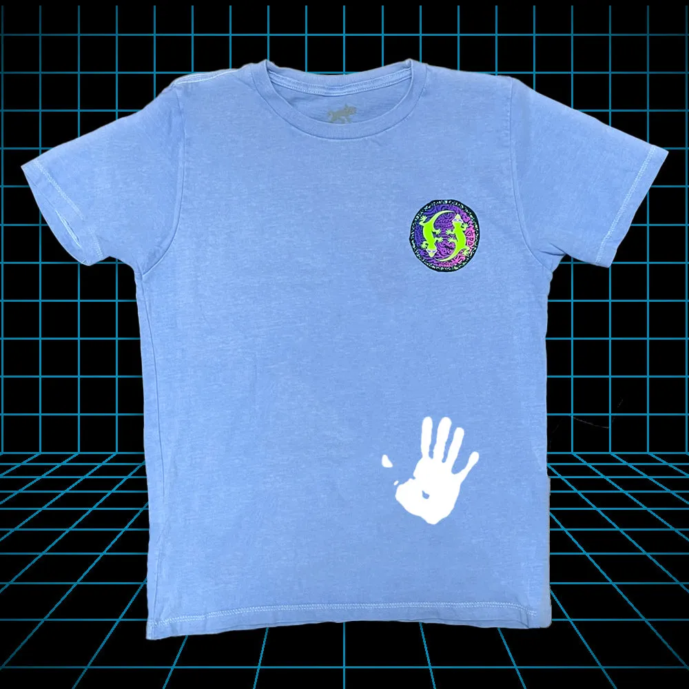 KIDS Blue Hyper Aloha Arcade Tee