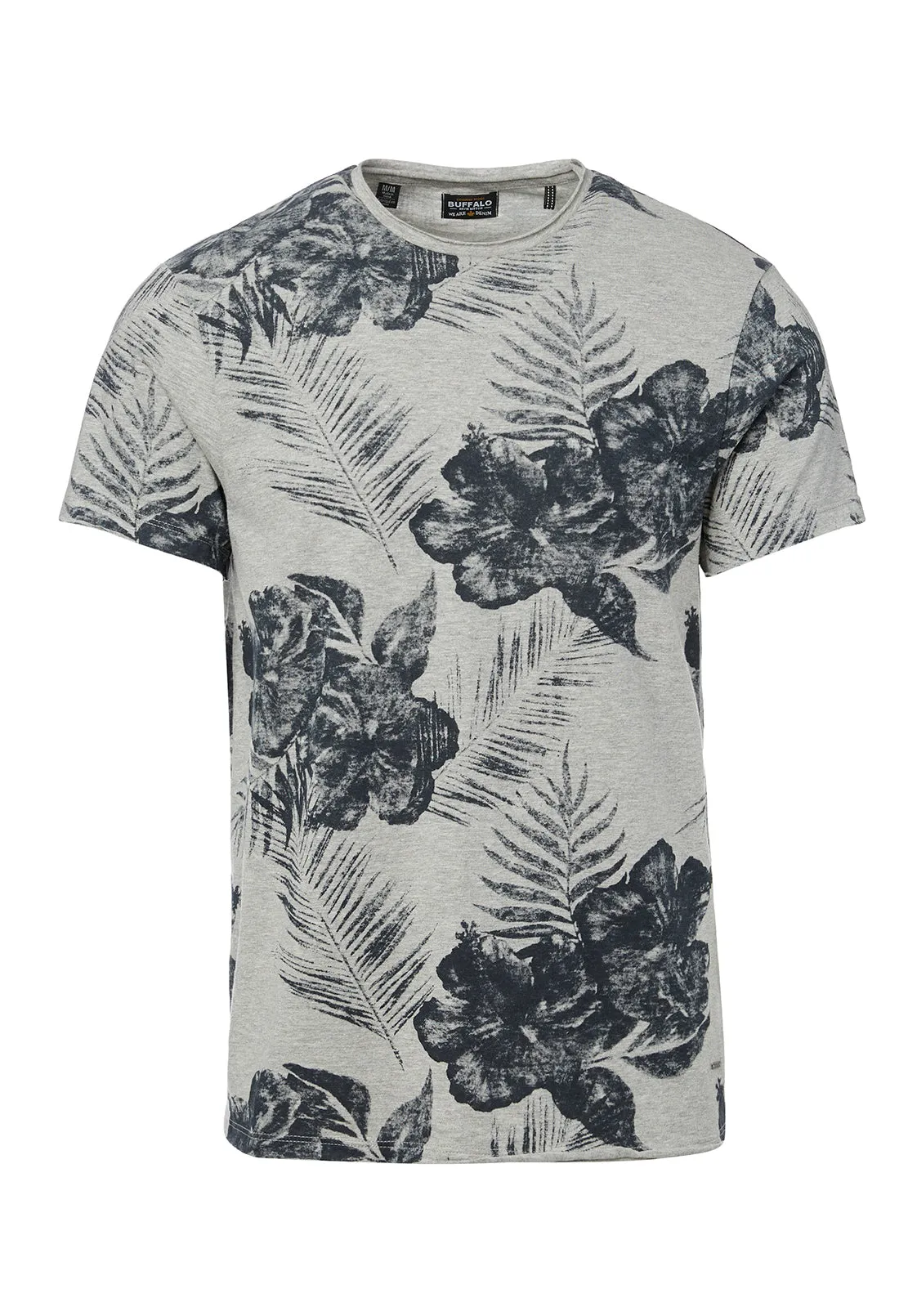 Kushot Hibiscus Print T-Shirt - BM23931