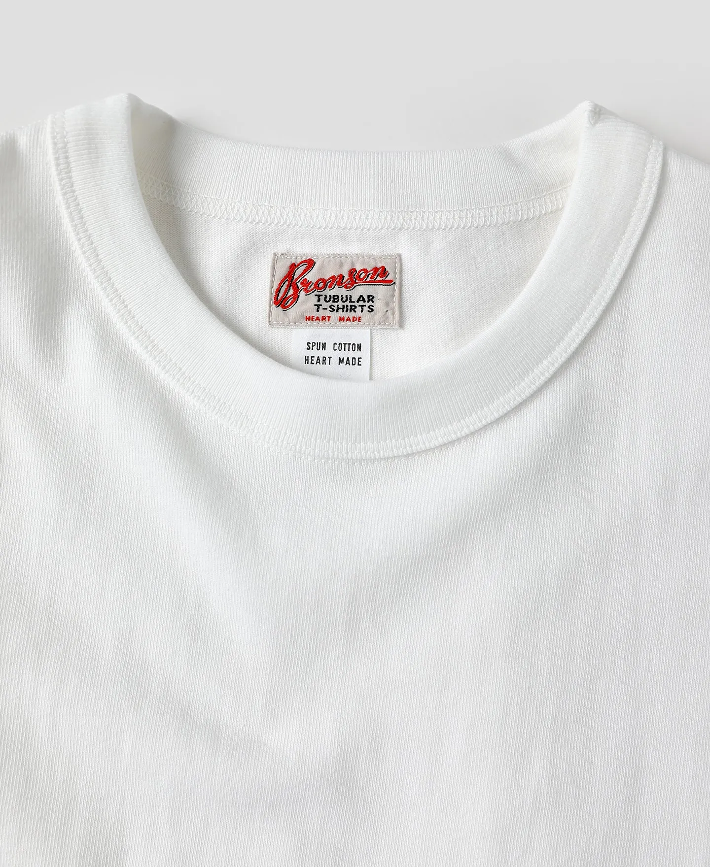 Loopwheel Tubular Athletic T-Shirt - White