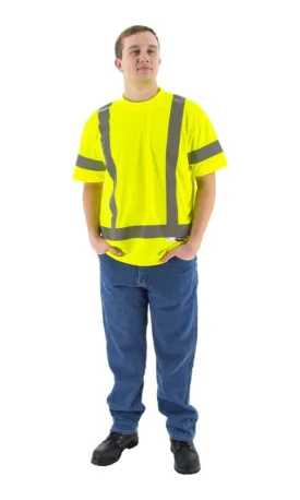 Majestic 75-5303 Hi-Vis Short Sleeve Shirt ANSI 3 R