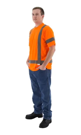 Majestic 75-5304 Hi-Vis Short Sleeve Shirt ANSI 3 R