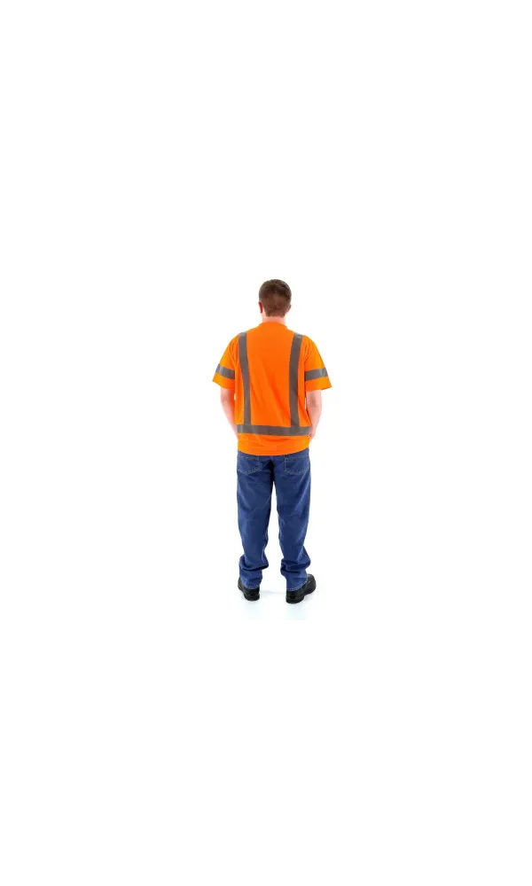 Majestic 75-5304 Hi-Vis Short Sleeve Shirt ANSI 3 R