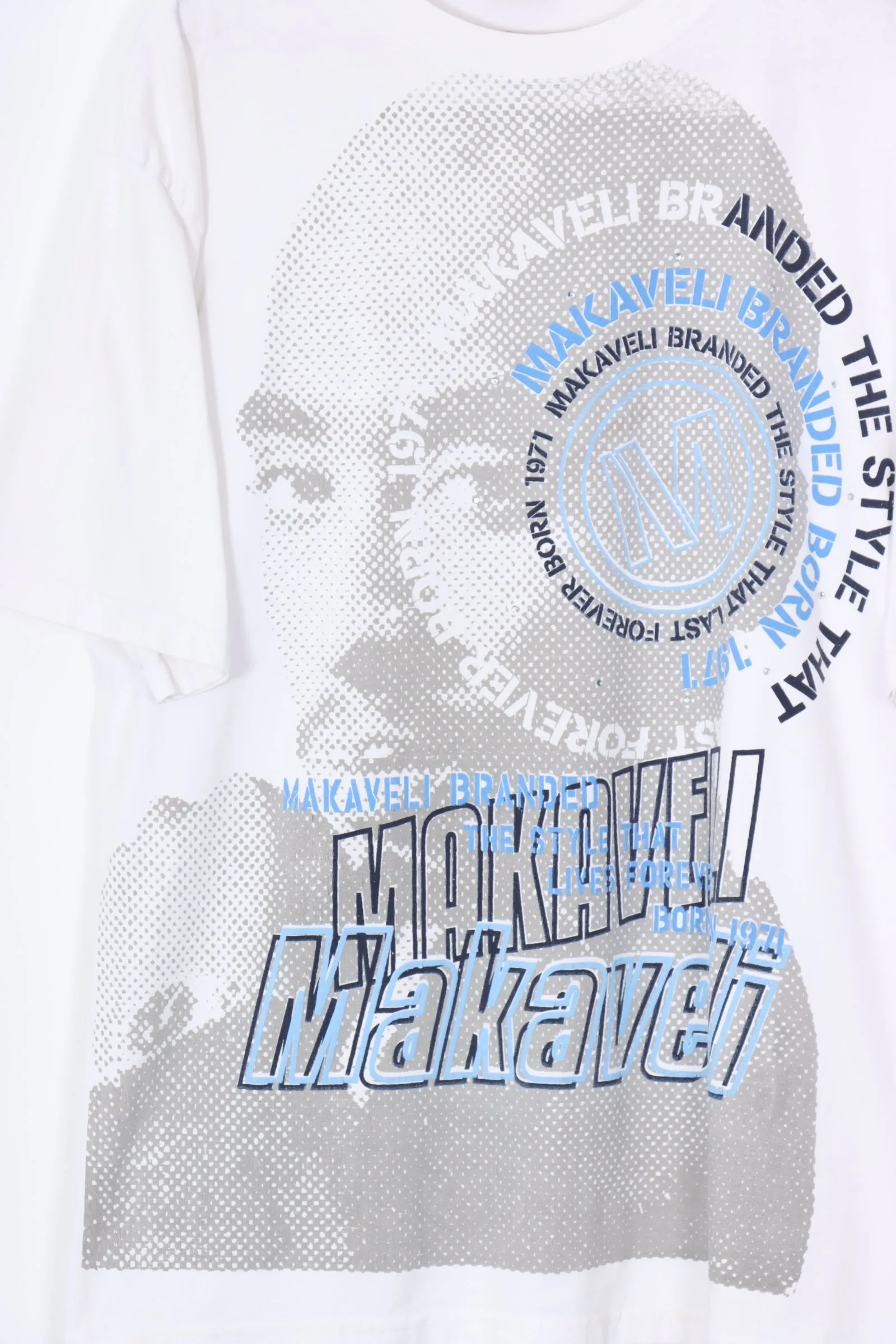 Makaveli Branded Tupac Portrait Graphic Tee (XL)