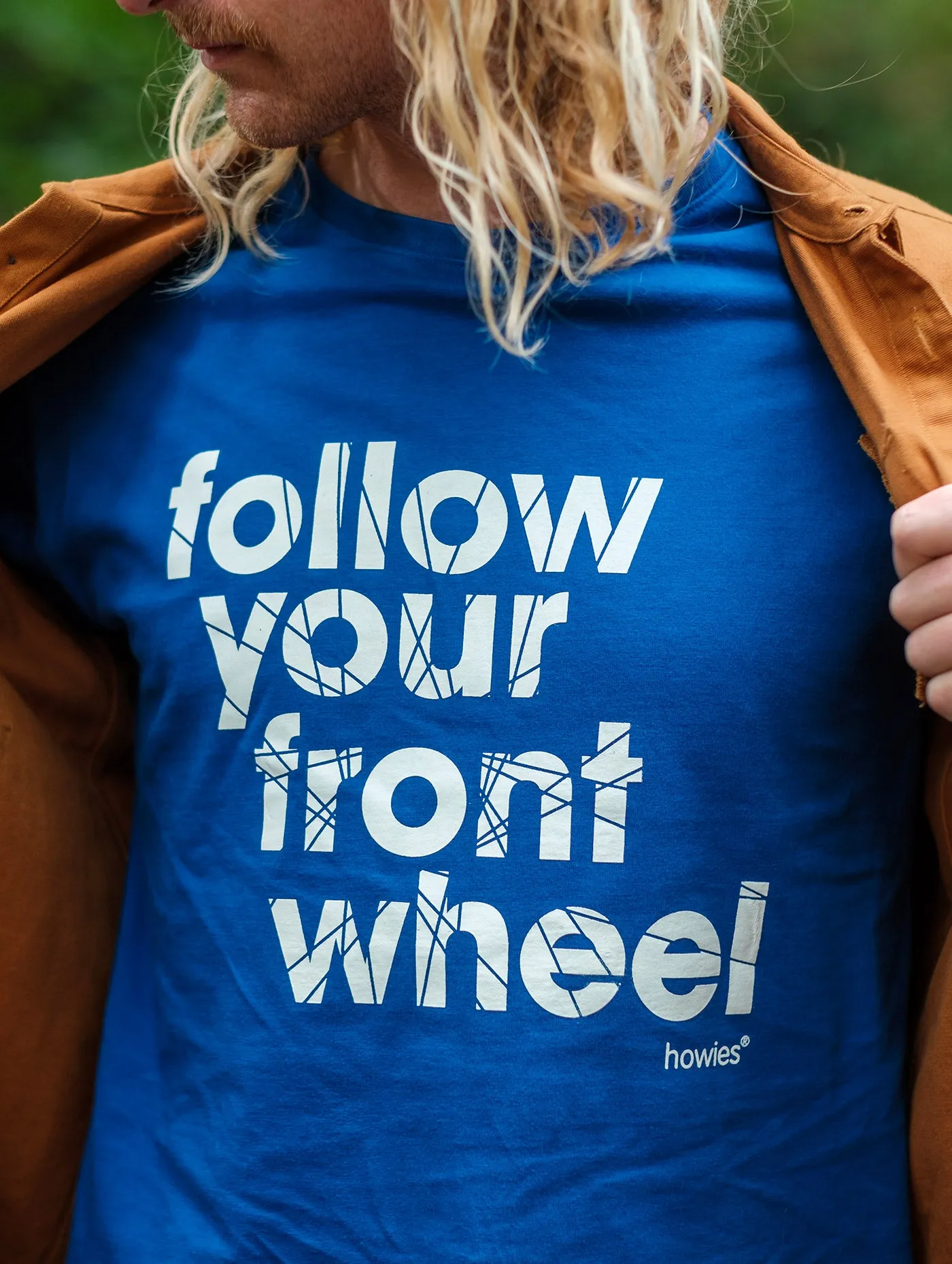 Men's Follow Your Front Wheel Organic T-shirt