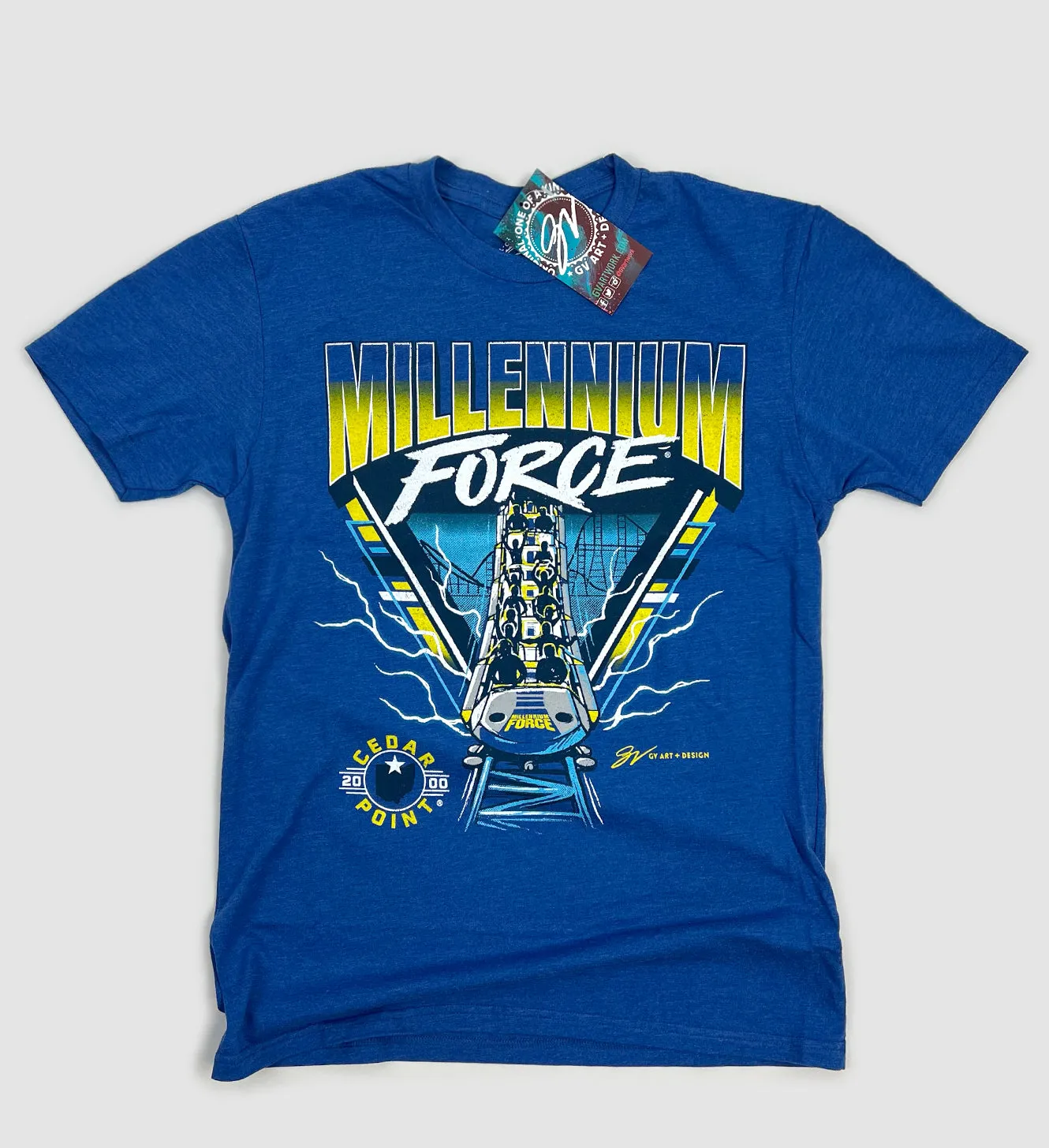 Millennium Force Triangle T shirt