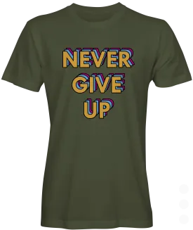 Never Give Up Graphic T-shirt