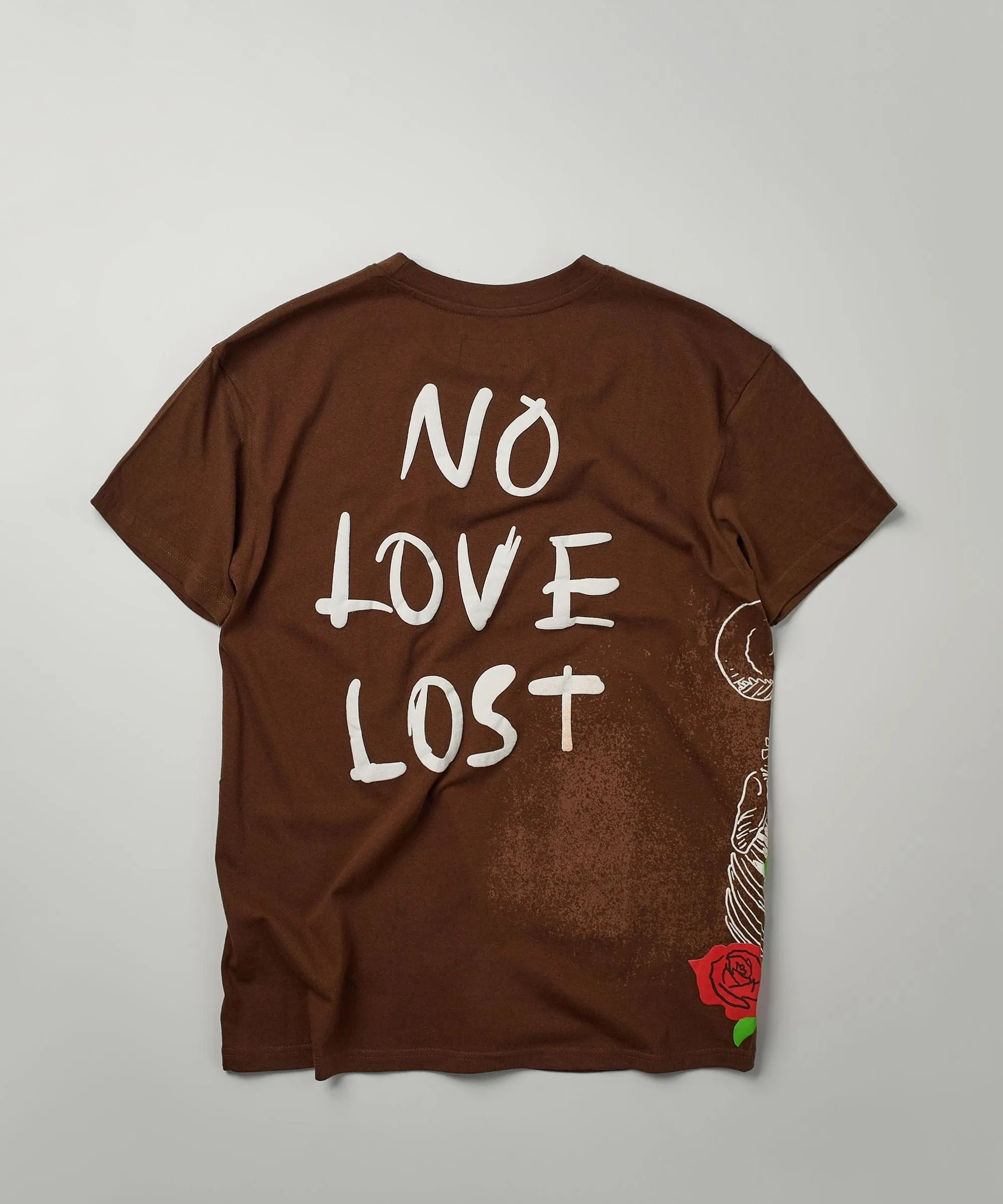 No Love Lost Short Sleeve Tee - Brown