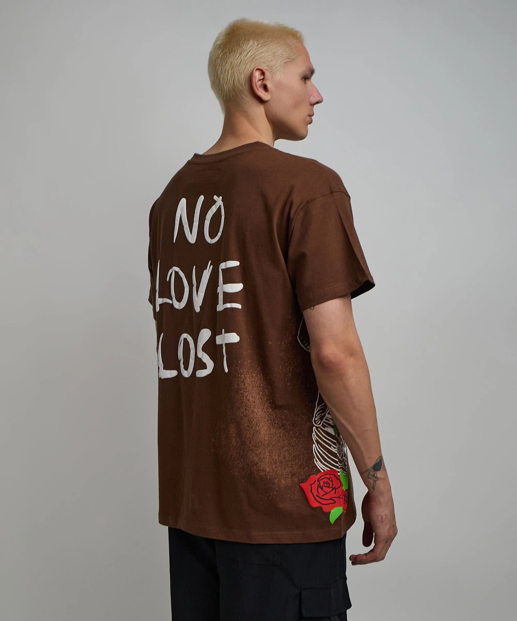 No Love Lost Short Sleeve Tee - Brown