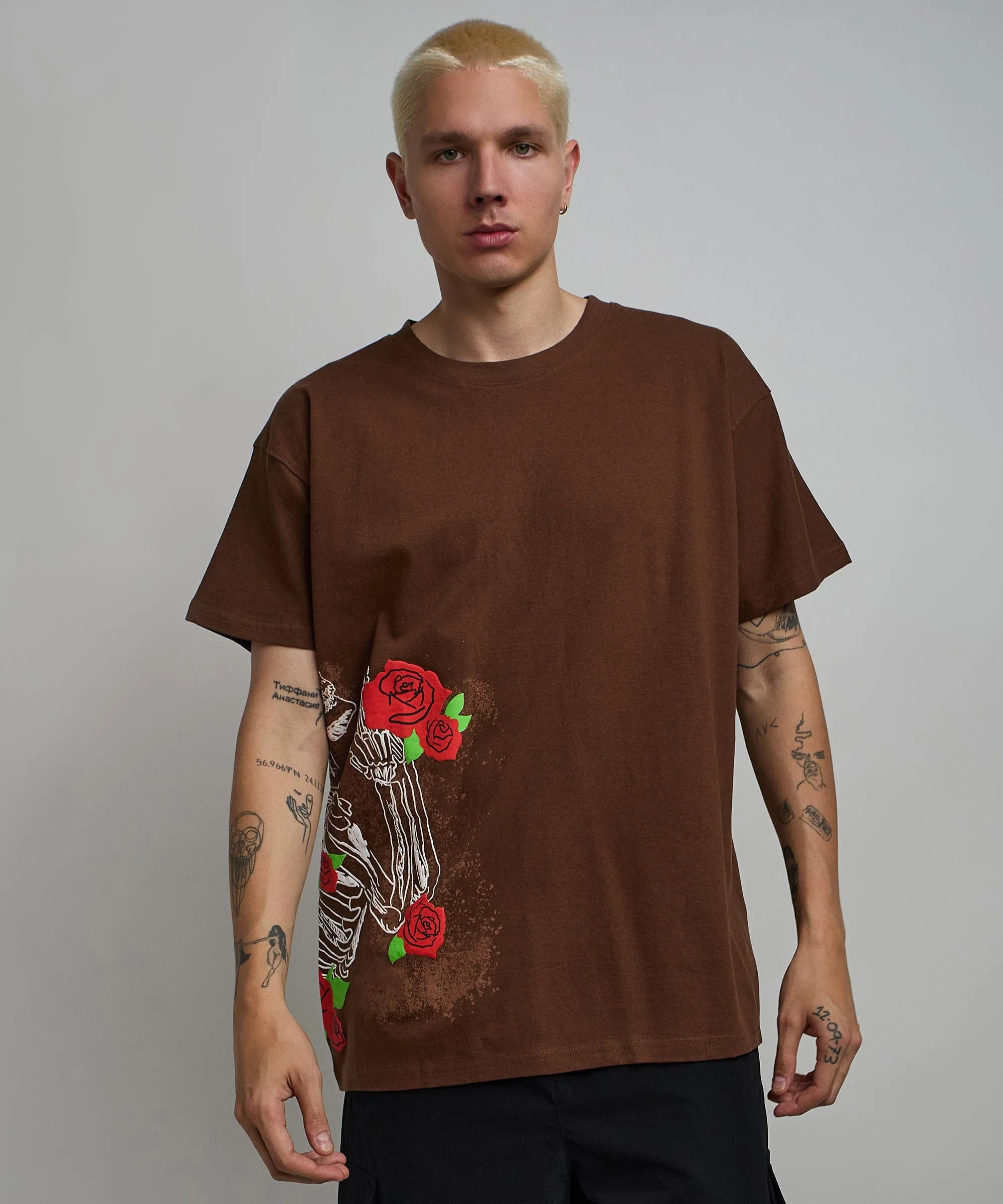 No Love Lost Short Sleeve Tee - Brown