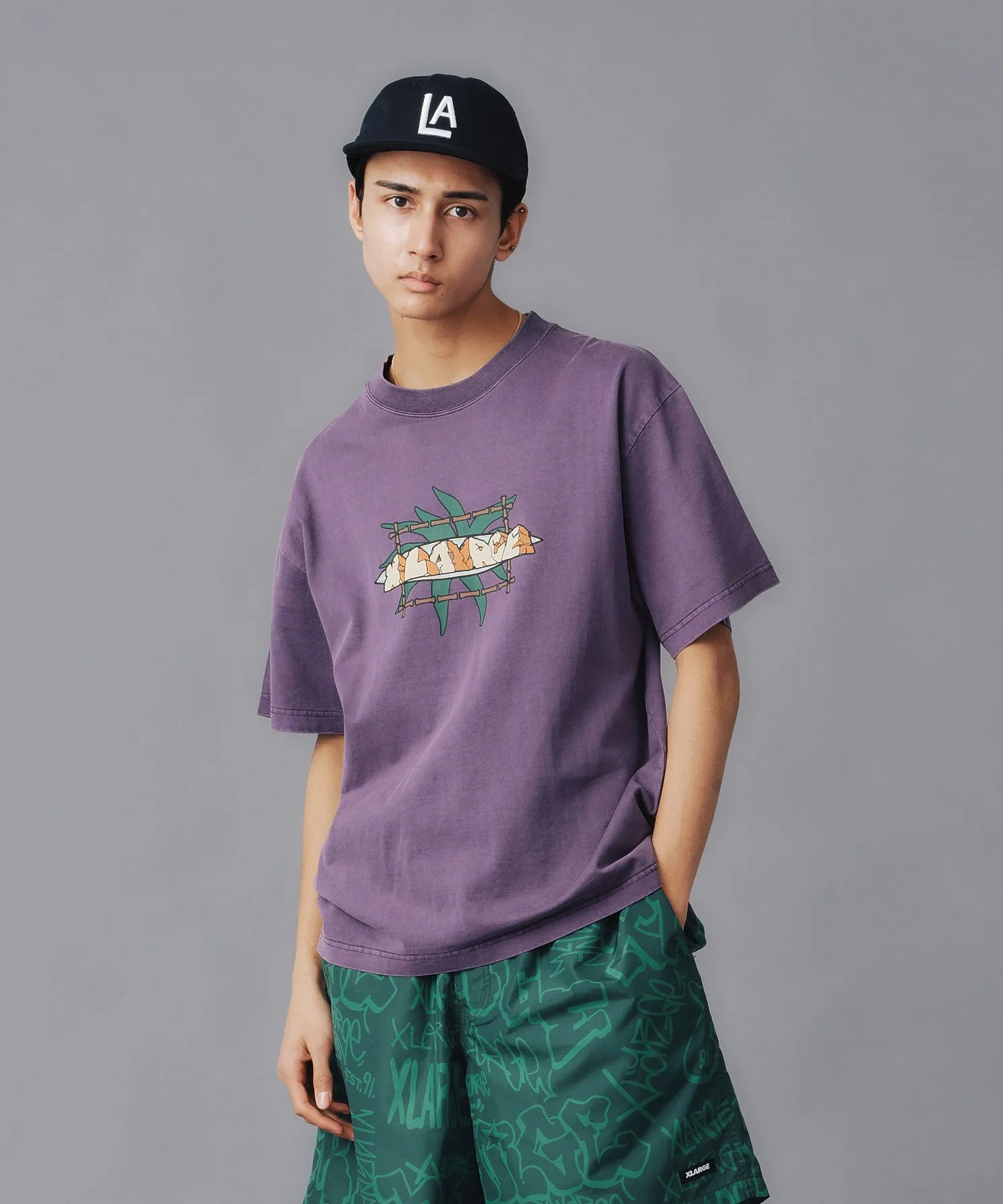 PIGMENT DYED STONE MONUMENT S/S TEE