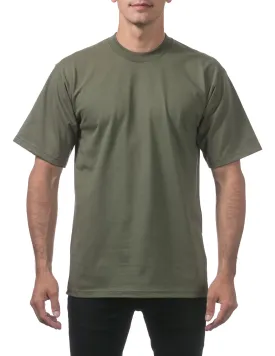 Pro Club Heavyweight S/S Olive T-Shirt