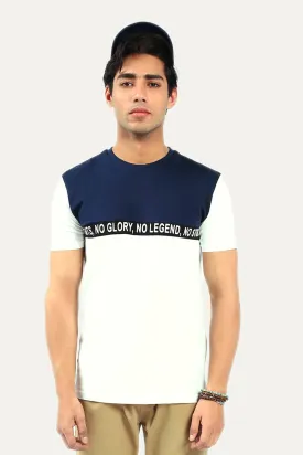 "No Glory No Legend" Printed T-Shirt