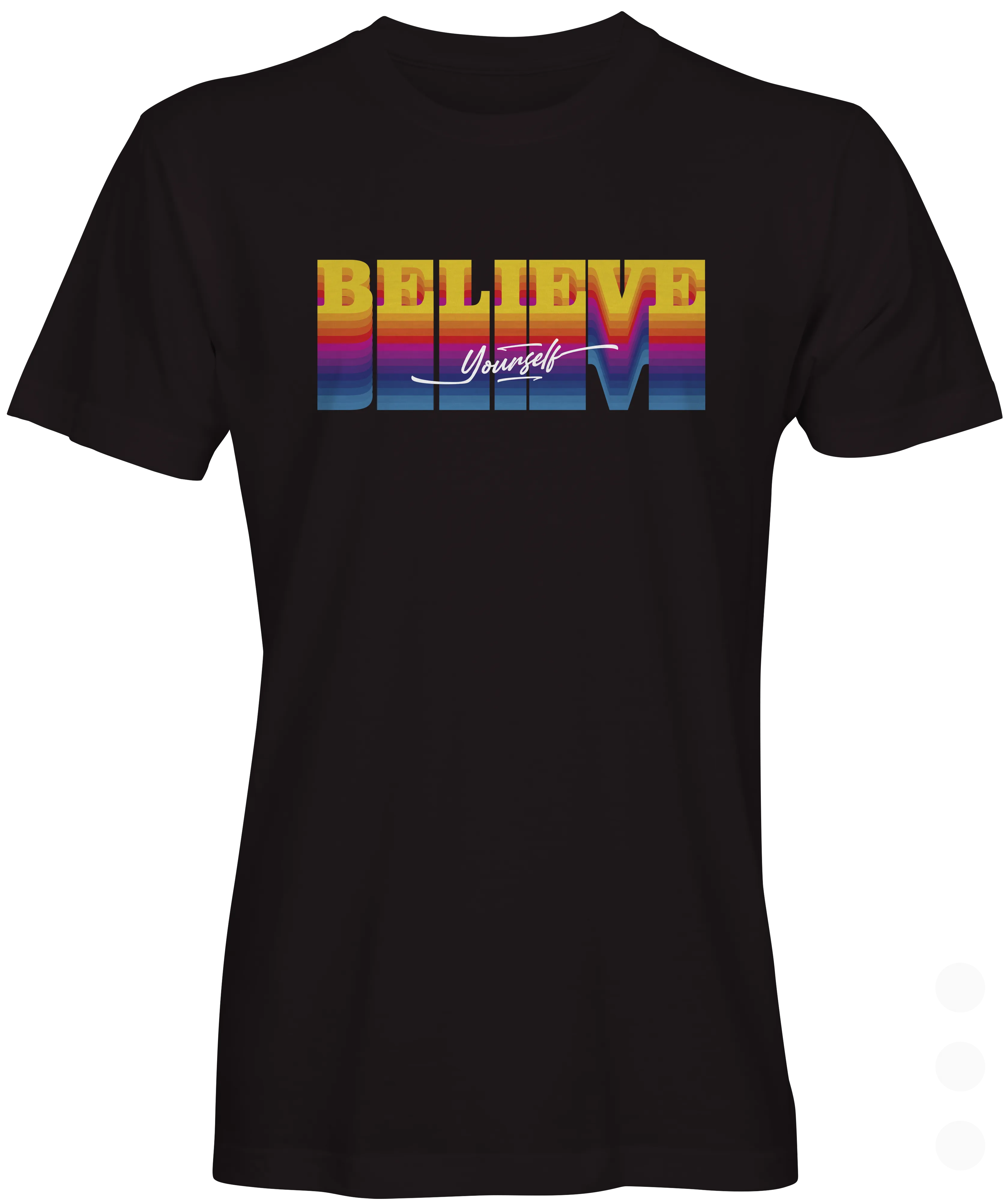 Rainbow Believe Graphic T-shirt