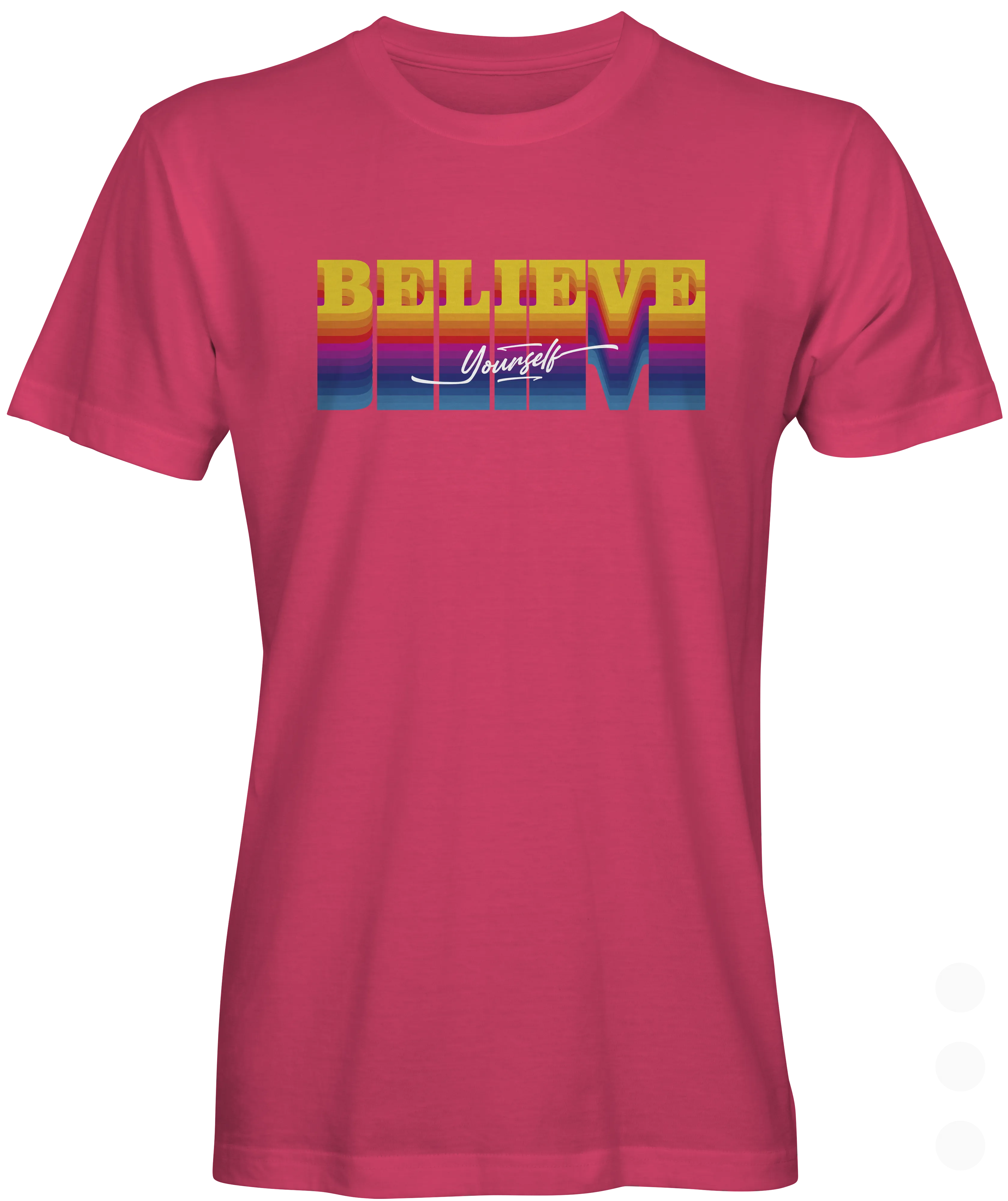 Rainbow Believe Graphic T-shirt