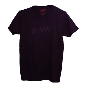 RAW Black V-Neck Shirt