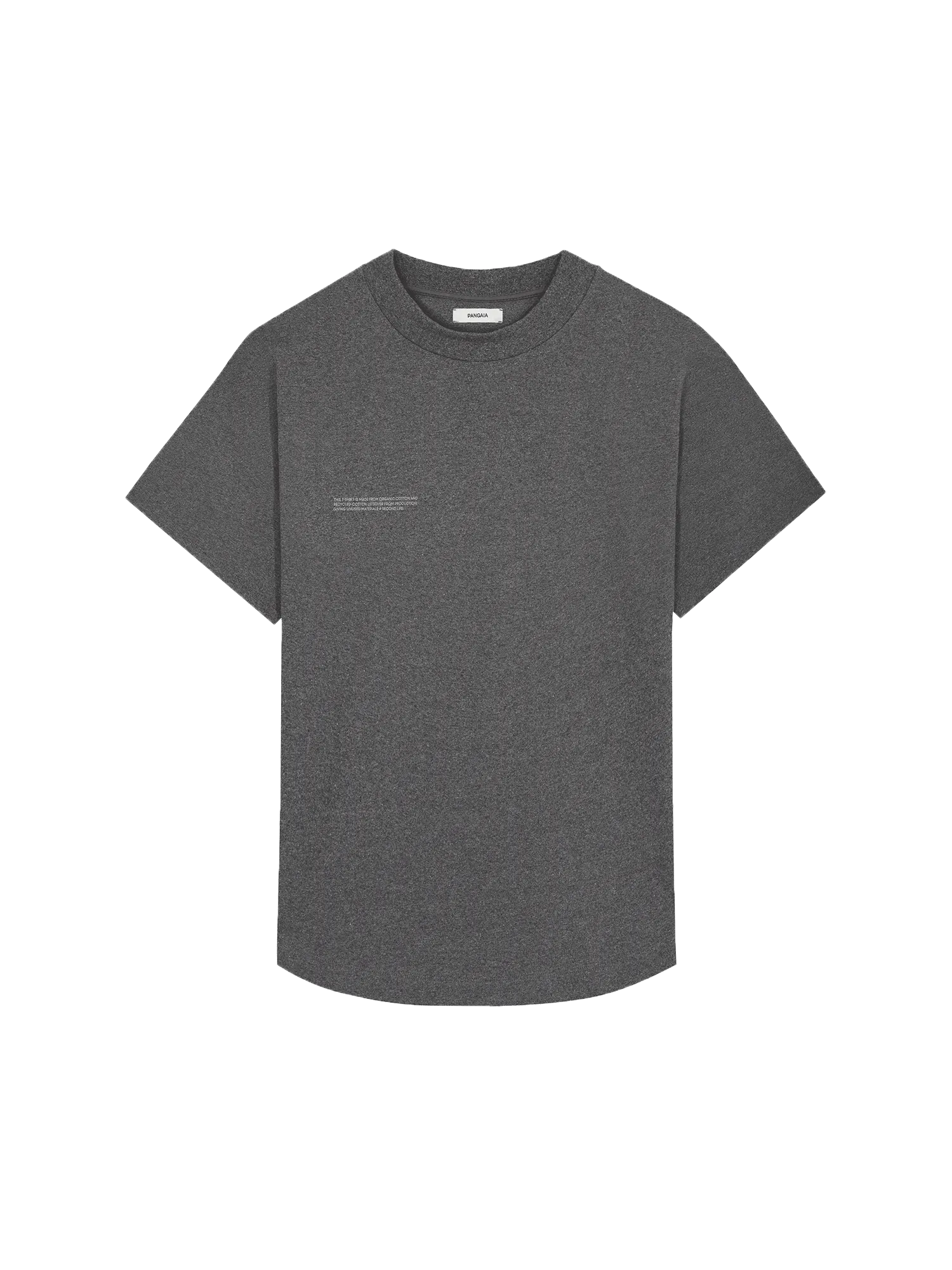 Reclaimed Cotton Boxy T-shirt—reclaim charcoal