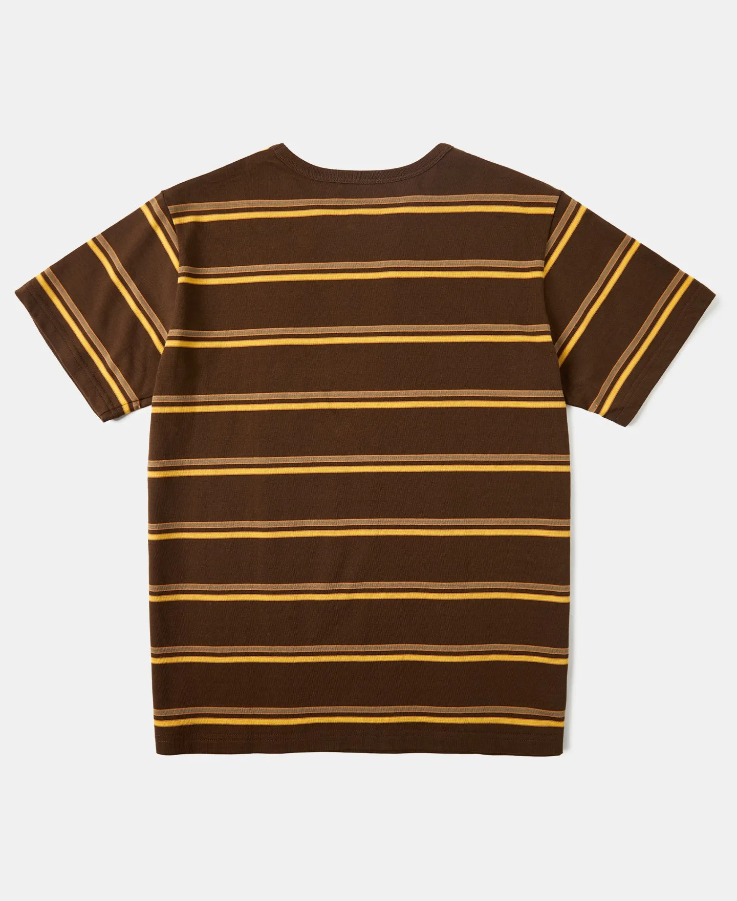 Regular Fit 1950s Crew Neck Striped T-Shirt