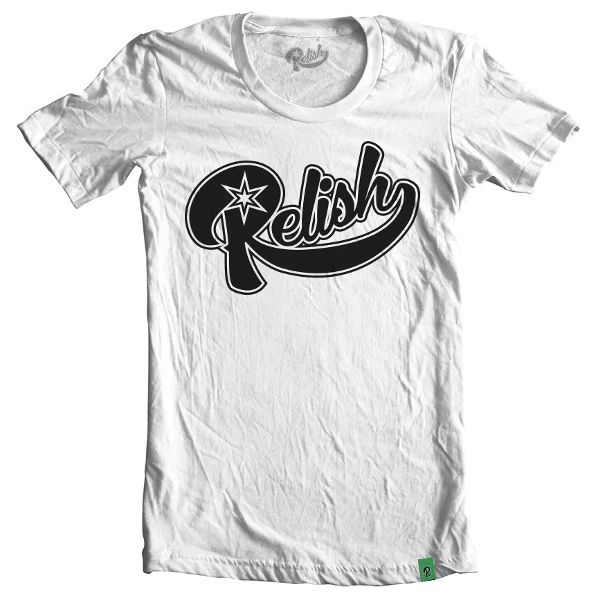 Relish Script tee