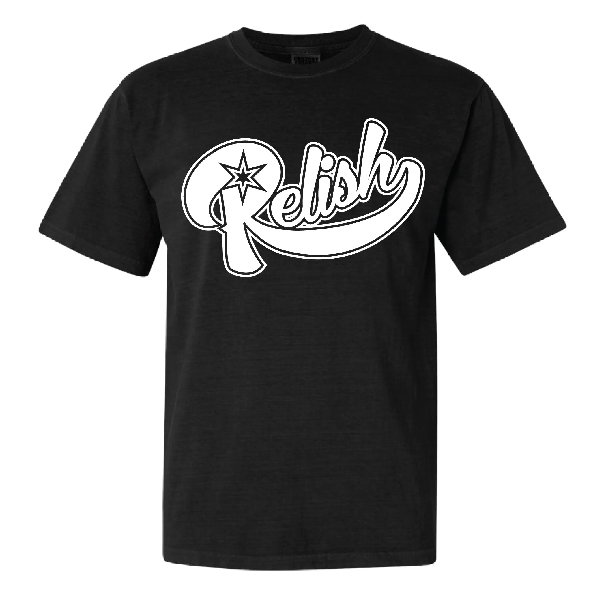 Relish Script tee