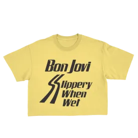 Slippery When Wet Crop T-Shirt