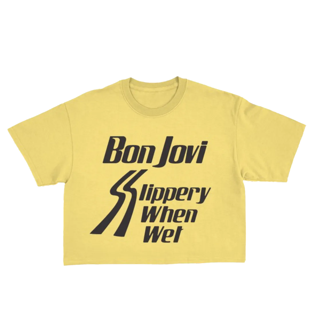 Slippery When Wet Crop T-Shirt