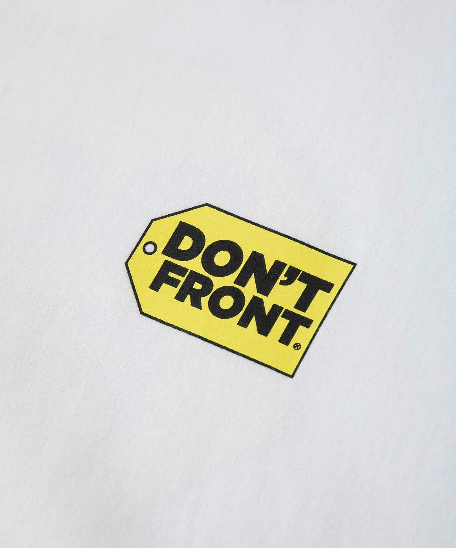 S/S TEE DONTFRONT LOGO