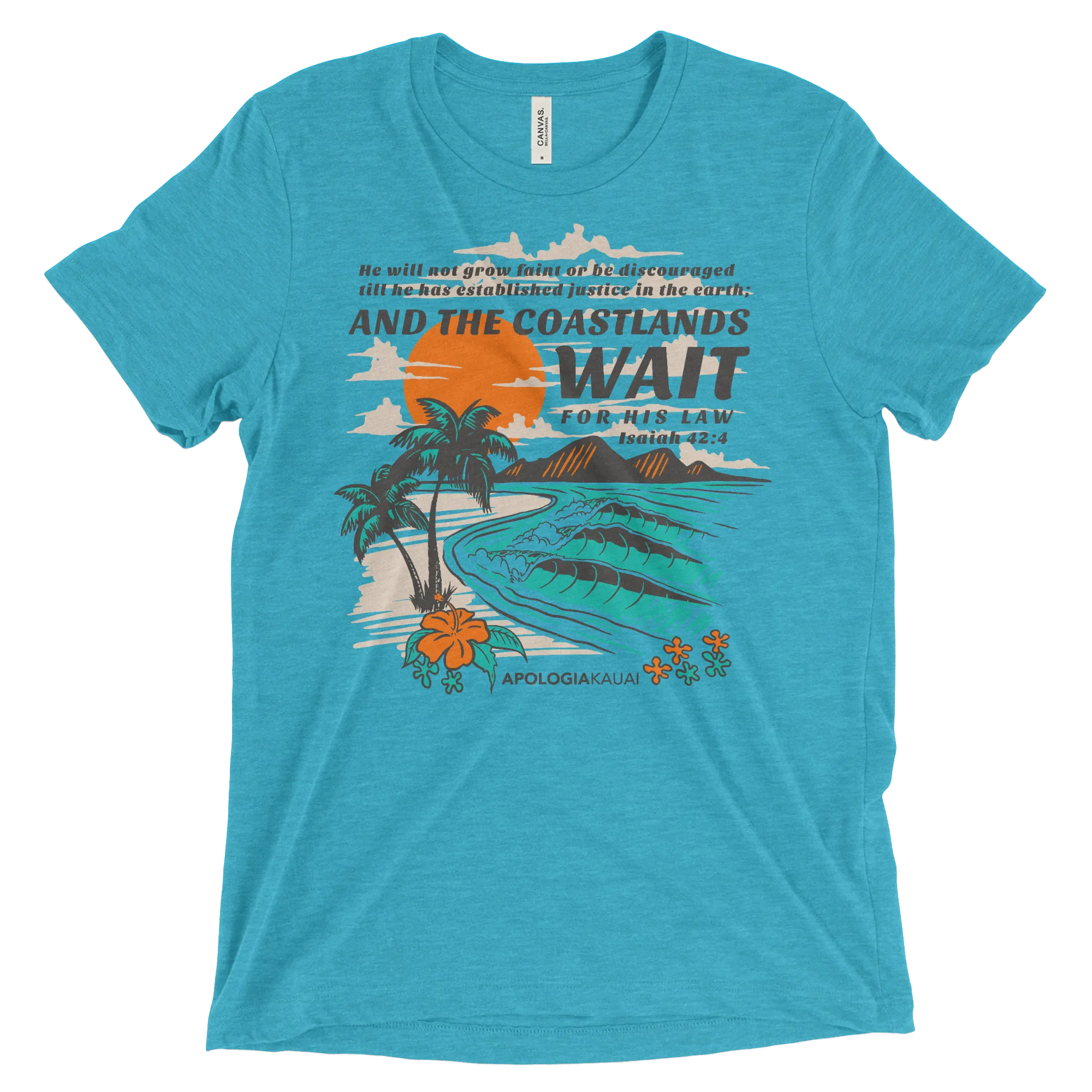 The Coastlands Wait For His Law | T-Shirt