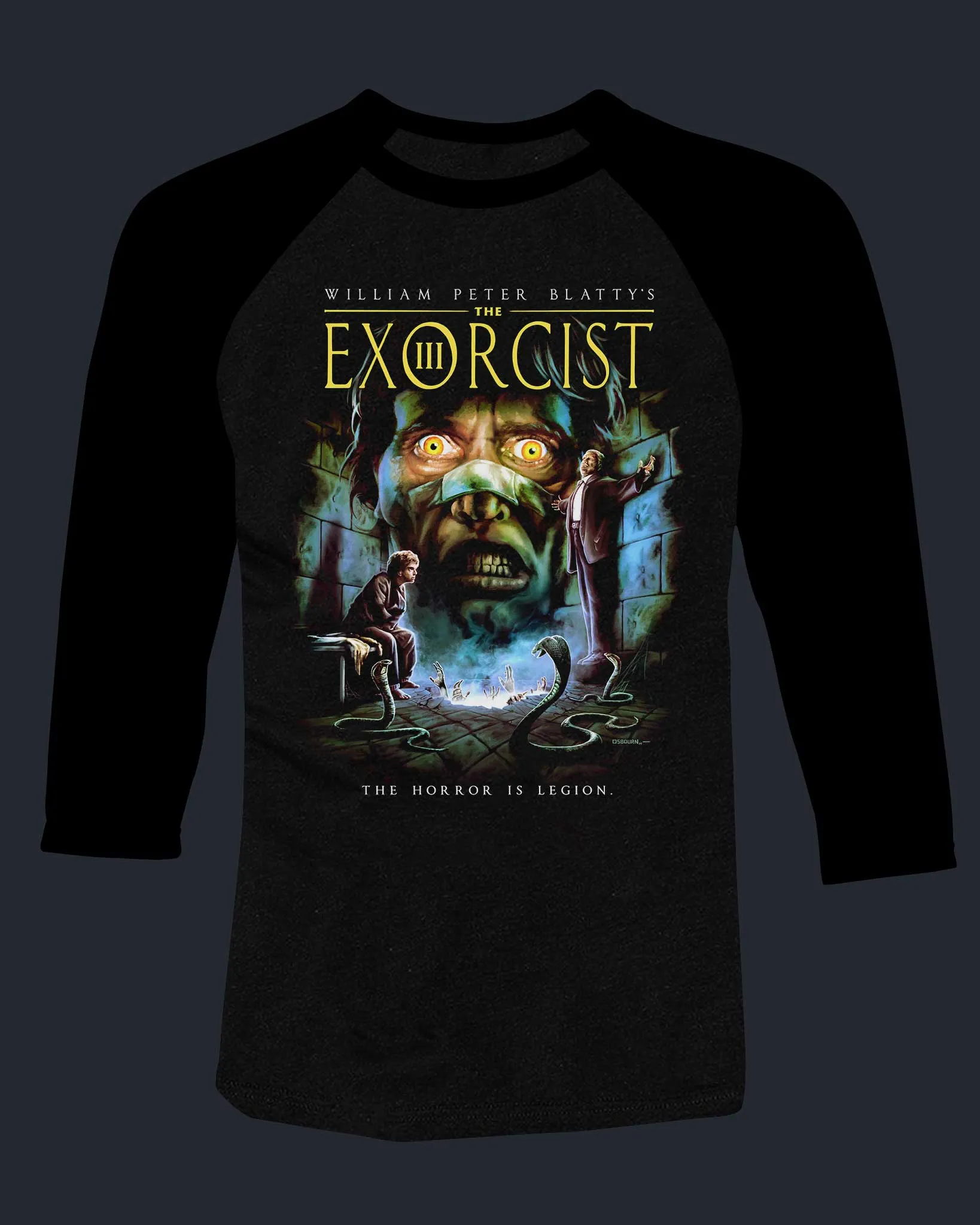 The Exorcist III V1 - Baseball Tee