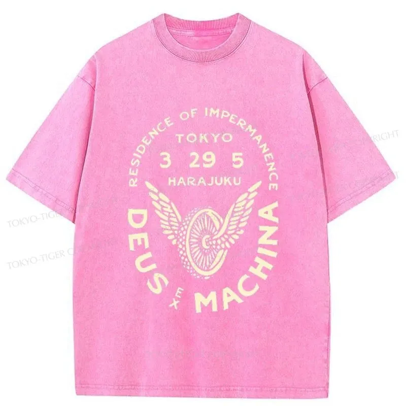 Tokyo-Tiger Deus Ex Machina Tokyo Washed T-Shirt