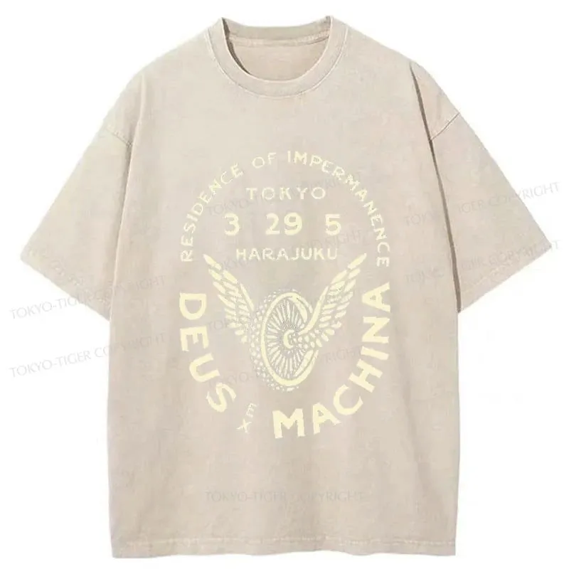 Tokyo-Tiger Deus Ex Machina Tokyo Washed T-Shirt