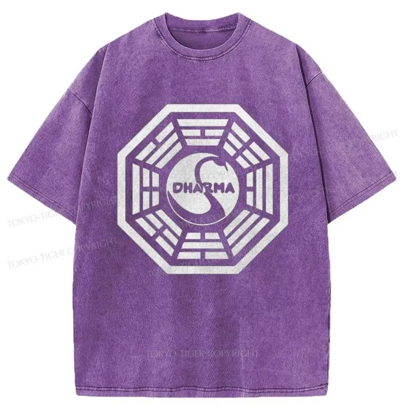 Tokyo-Tiger Dharma Lost Washed T-Shirt