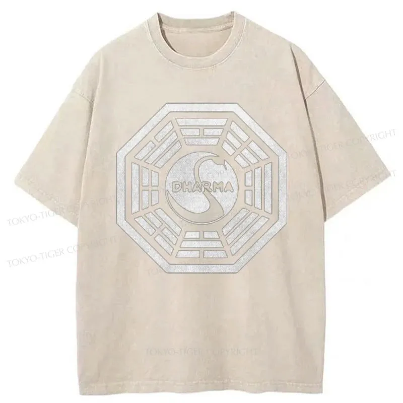 Tokyo-Tiger Dharma Lost Washed T-Shirt