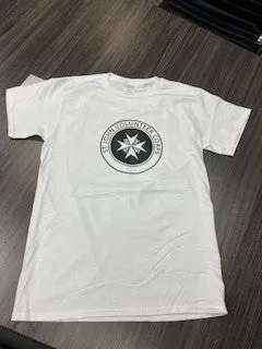 White SJVC Logo T-shirt