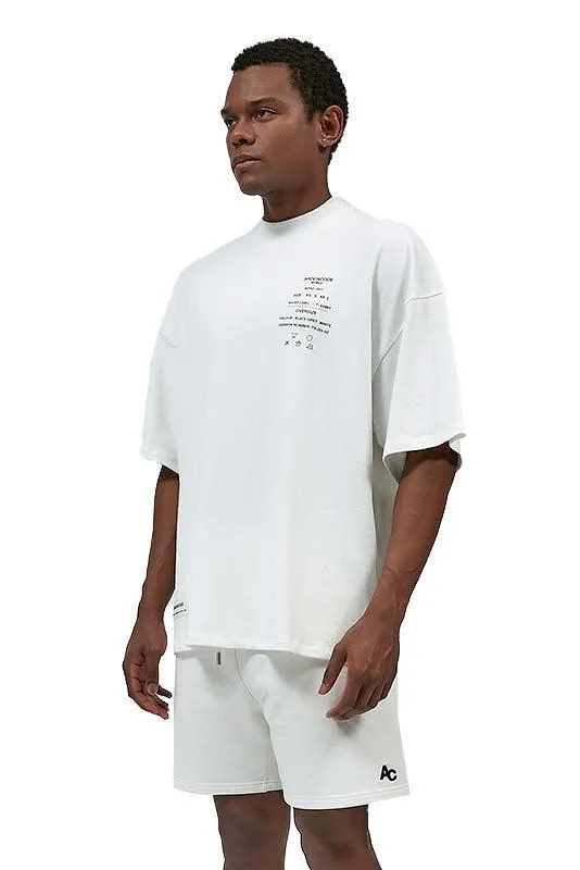 White Washing-Instructions Round-Neck T-Shirt