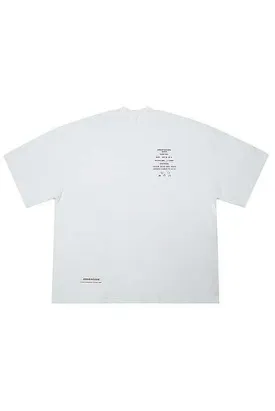 White Washing-Instructions Round-Neck T-Shirt