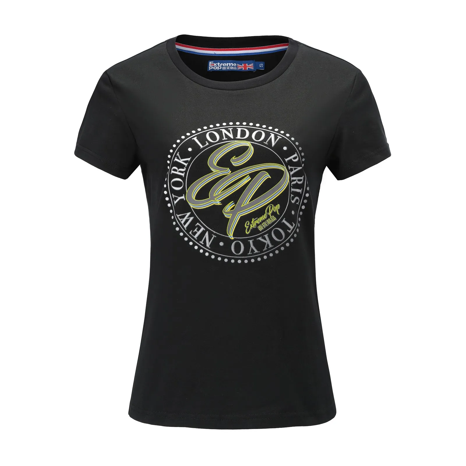 Women's T-shirt in Cotton Jersey Tops & Shirts Tee