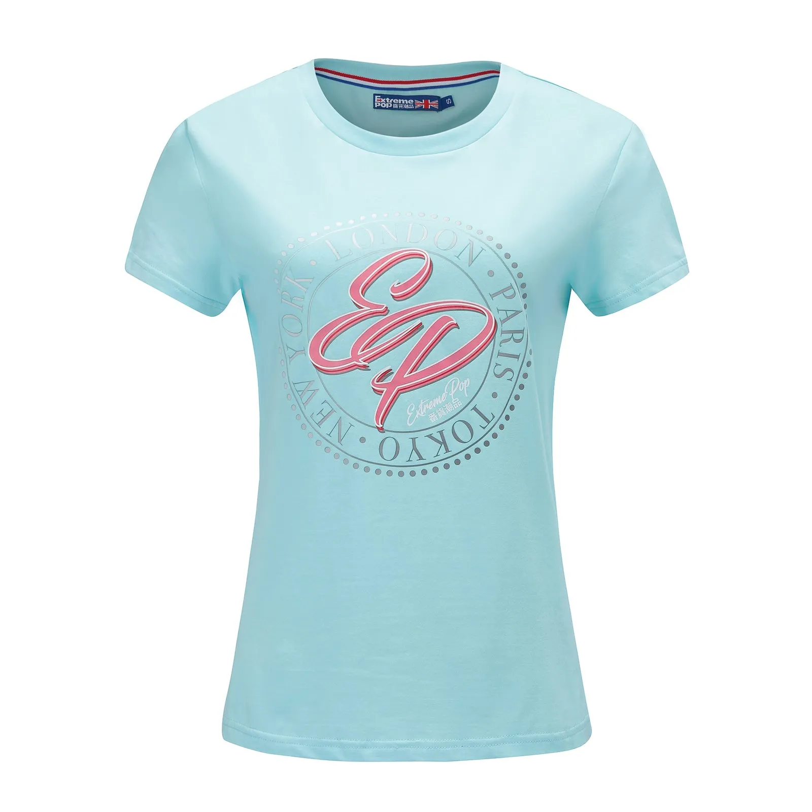 Women's T-shirt in Cotton Jersey Tops & Shirts Tee